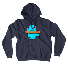 Blue Hand Hoodies (No-Zip/Pullover)