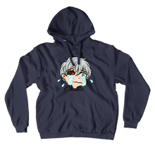 Crying Kaneki Hoodies (No-Zip/Pullover)