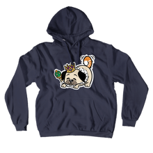 kingpugcat Hoodies (No-Zip/Pullover)