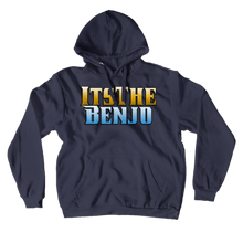 Gold Blue Metallic Hoodie