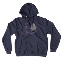 Hippo Words Hoodies (No-Zip/Pullover)