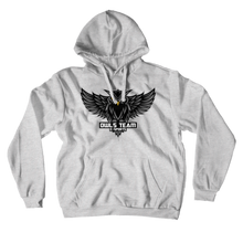 Owls Team Grey Logo Hoodies (No-Zip/Pullover)