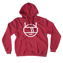 Hoodies bez zipu s bílým logem VÍCE BAREV