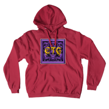 Hoodies (No-Zip/Pullover) purple skull