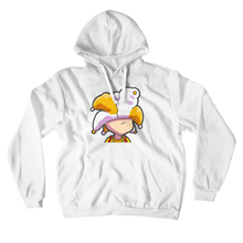 Gold/White Jester Hoodie (Pull-Over)