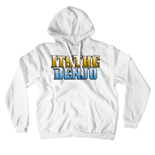 Gold Blue Metallic Hoodie