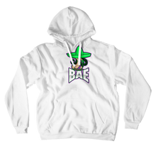 White Logo Hoodie