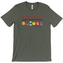 responsible tee (light colors)