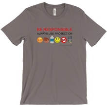 responsible tee (light colors)