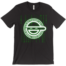 T-Shirt w/ Shebuka logo & digital raining code