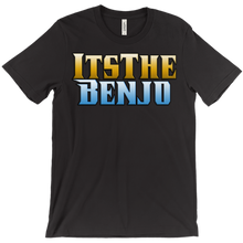 Gold Blue Metallic Tee