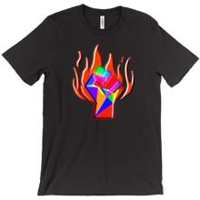 Rebellion Burning Fist T-Shirts