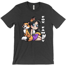 Fox Family Tee (White Text)