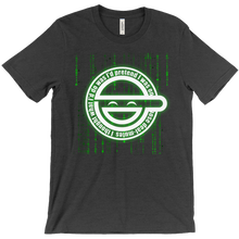 T-Shirt w/ Shebuka logo & digital raining code