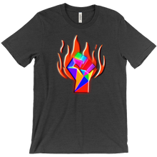Rebellion Burning Fist T-Shirts