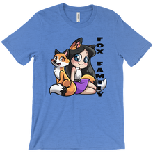 Fox Family Tee (Black Text)