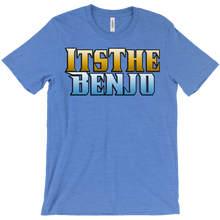 Gold Blue Metallic Tee