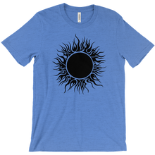T-Shirt Sonne Schwarz
