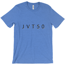 JVT50 Logo White Simple T-Shirts