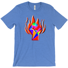 Rebellion Burning Fist T-Shirts