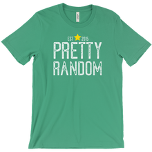 Pretty Random White Logo T-Shirt