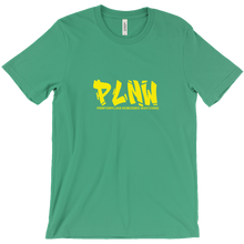 PLNW Yellow Text Shirts