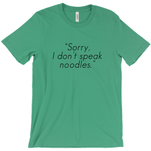 I don't speak noodles T-shirt