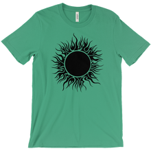 T-Shirt Sonne Schwarz