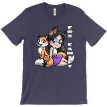 Fox Family Tee (White Text)