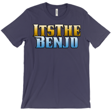 Gold Blue Metallic Tee