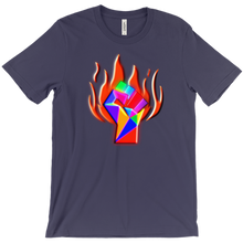 Rebellion Burning Fist T-Shirts