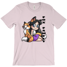 Fox Family Tee (Black Text)