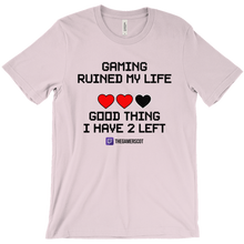 TEE // Gaming Ruined My Life (light)
