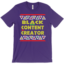 Black Content Creator T-Shirts (Limited)