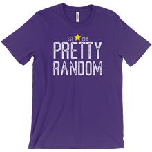 Pretty Random White Logo T-Shirt