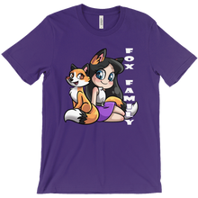 Fox Family Tee (White Text)
