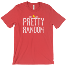 Pretty Random White Logo T-Shirt