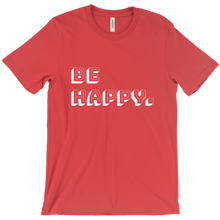 be happy. retro t-shirt