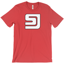 SJallday White Logo Tee