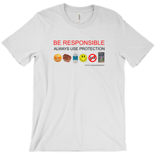 responsible tee (light colors)