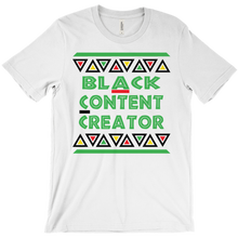 Wht-Black Content Creator T-Shirt (Limited)