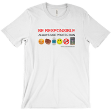 responsible tee (light colors)