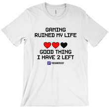 TEE // Gaming Ruined My Life (light)