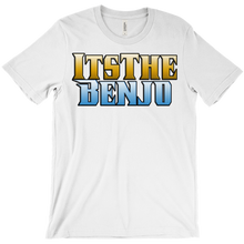 Gold Blue Metallic Tee