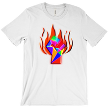 Rebellion Burning Fist T-Shirts