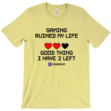 TEE // Gaming Ruined My Life (light)