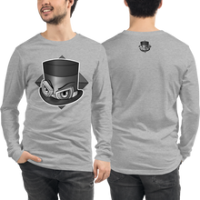Top Hat Triblend Unisex Long Sleeve Tee