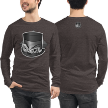Top Hat Triblend Unisex Long Sleeve Tee