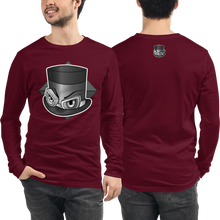 Top Hat Triblend Unisex Long Sleeve Tee