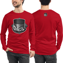 Top Hat Triblend Unisex Long Sleeve Tee